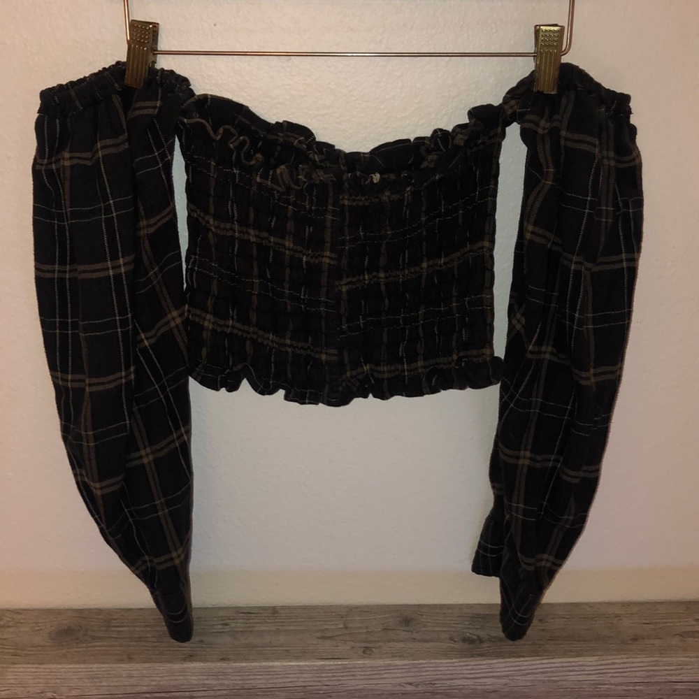 LF off the shoulder top